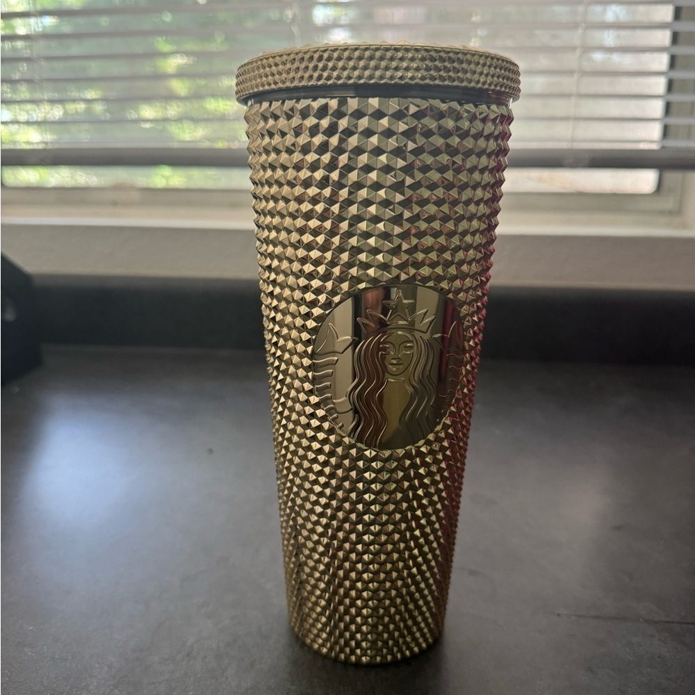 Starbucks Collectors Gold Studded Cup - Picture 4 of 6